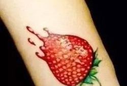 最新吃瓜网红纹身